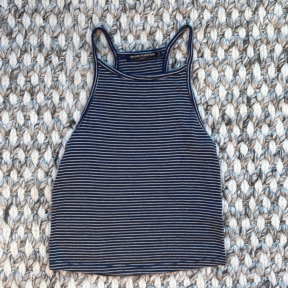 Navy Tank - Brandy Melville